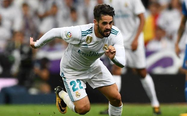 Isco Alarcón, bigoleador del Real Madrid ante el Espanyol. 