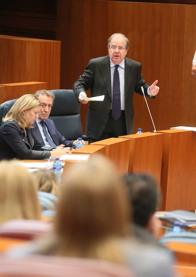 Pleno en las Cortes de Castilla y León