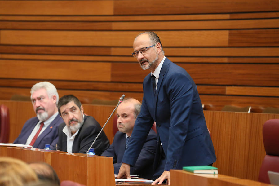 Pleno en las Cortes de Castilla y León