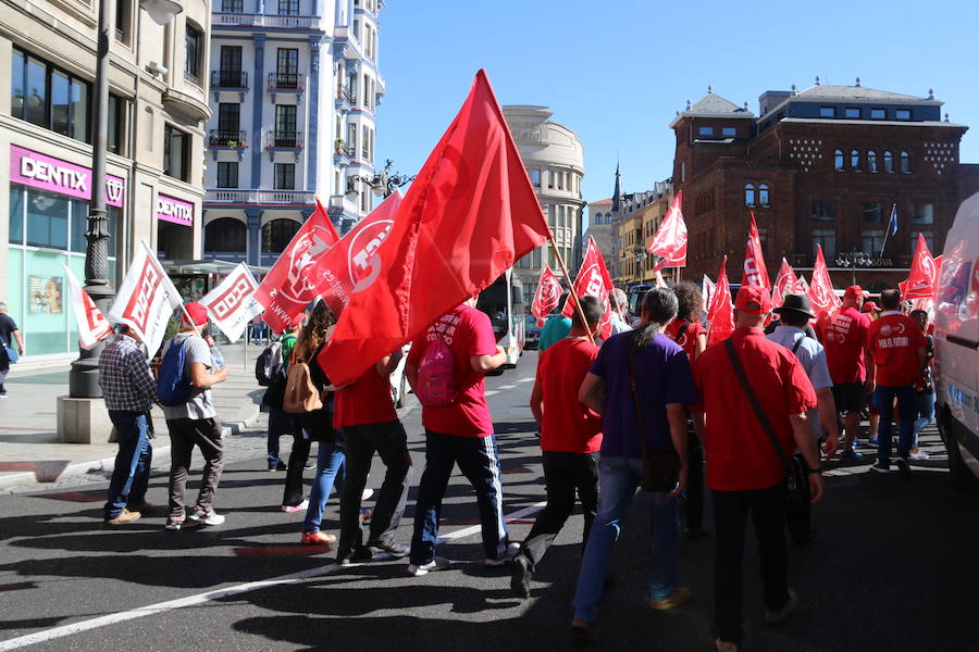 Los jubilados llegan a León