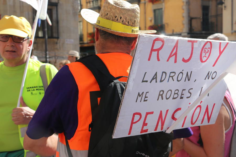 Los jubilados llegan a León