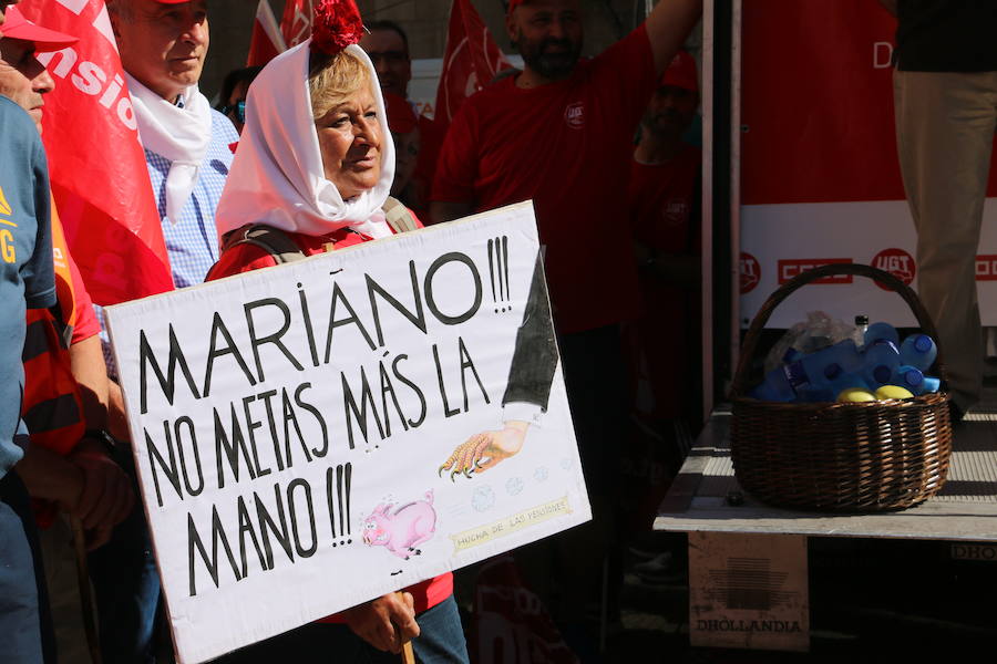 Los jubilados llegan a León