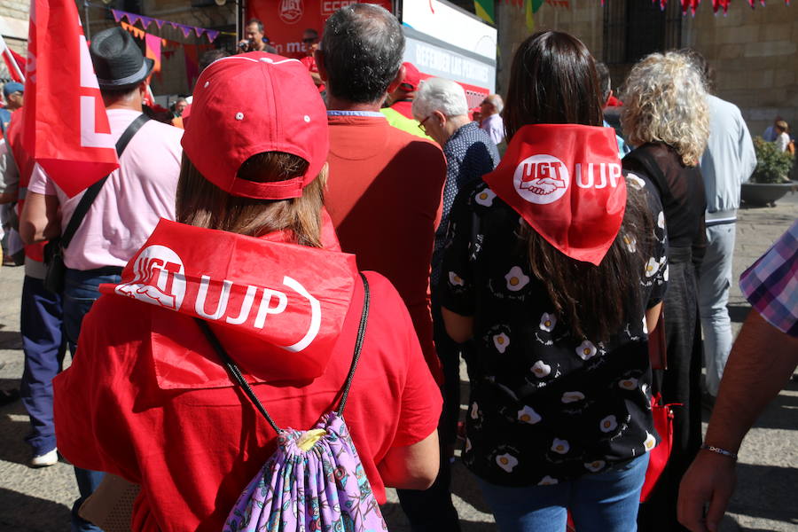 Los jubilados llegan a León