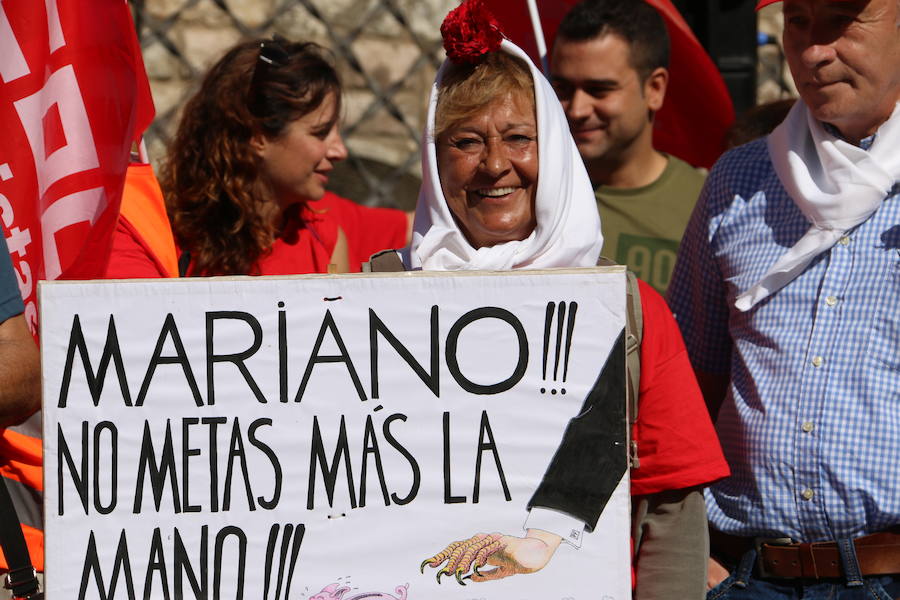 Los jubilados llegan a León