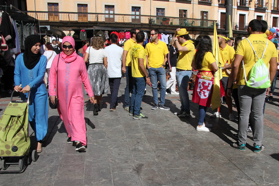 Las peñas, también en San Froilán