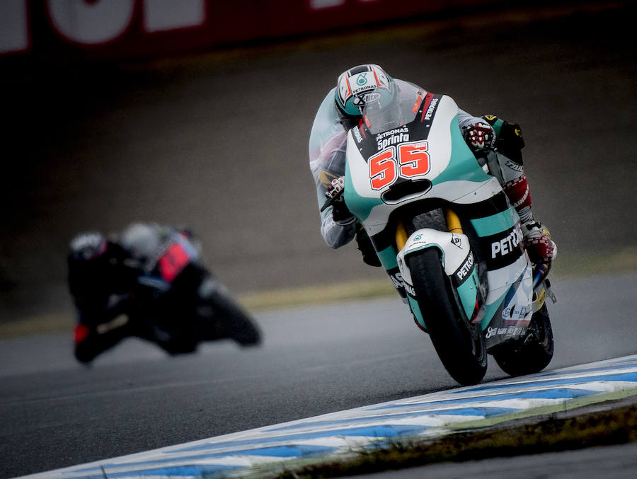 El piloto malasio de Moto2 Hafizh Syahrin.