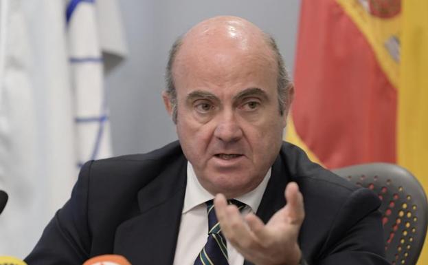 Luis de Guindos, ministro de Economía.