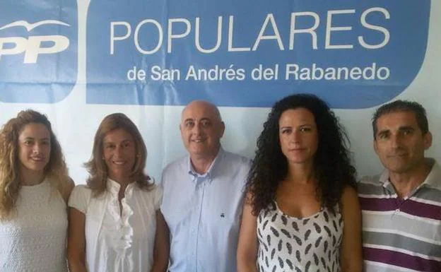 Concejales del PP de San Andrés.