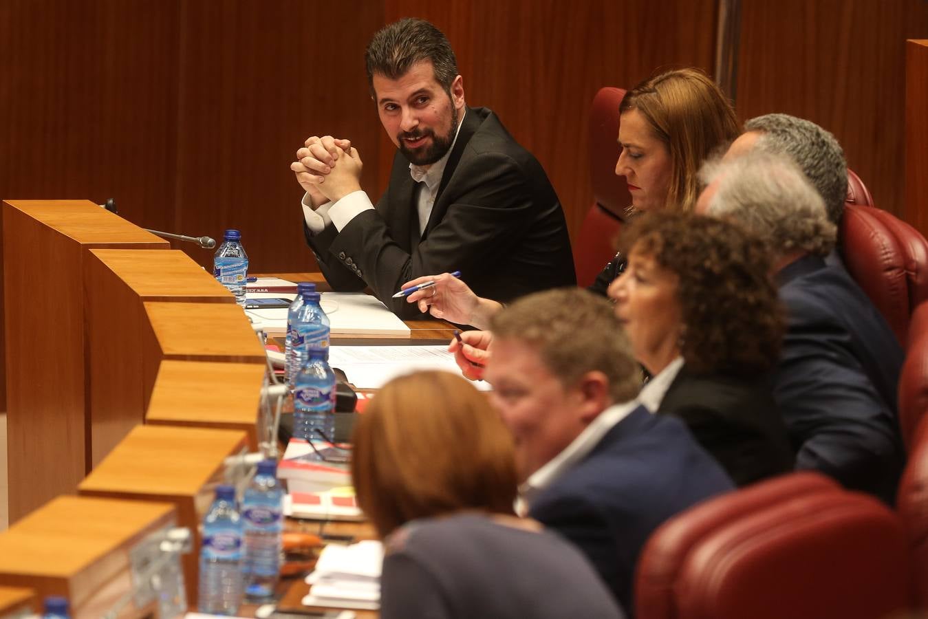 Pleno en las Cortes de Castilla y León