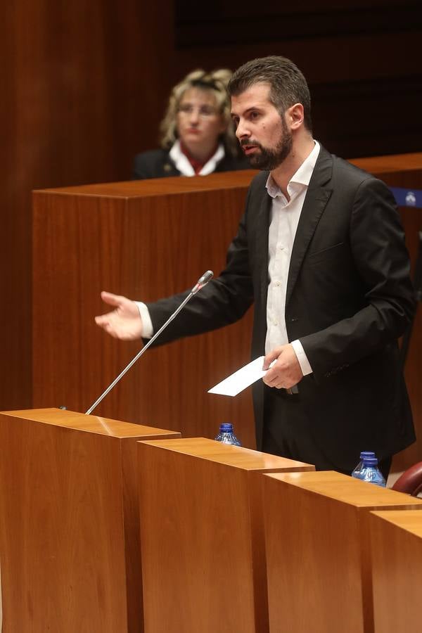 Pleno en las Cortes de Castilla y León