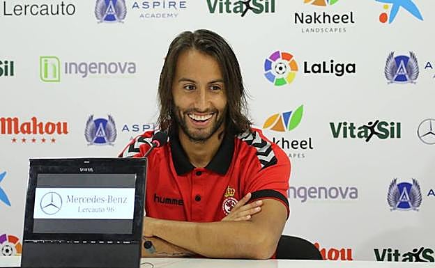 Mario Ortiz, en sala de prensa.