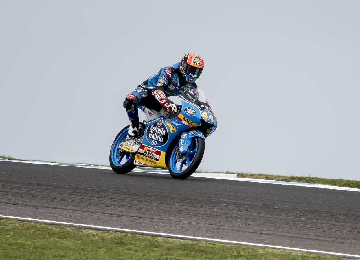 Canet, en el circuito de Phillip Island.