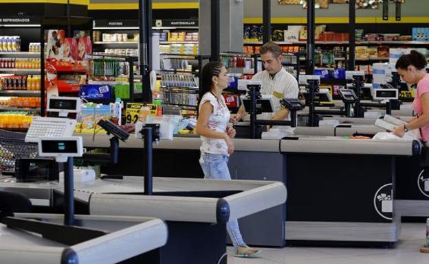 Imagen de uno de los supermercados de Mercadona. 