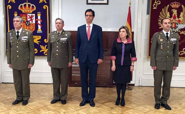 La delegada del Gobierno en Castilla y León, María José Salgueiro, en la toma de posesión.