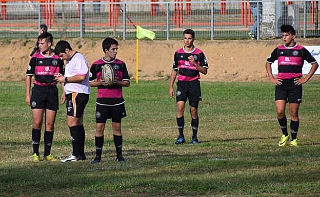 Los sub18 del León RC.