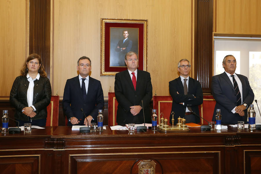 Pleno ordinario en el Ayuntamiento de León