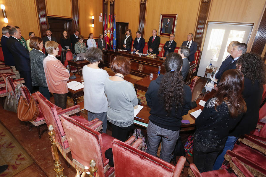 Pleno ordinario en el Ayuntamiento de León