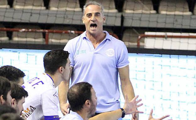 Rafa Guijosa, durante un partido.