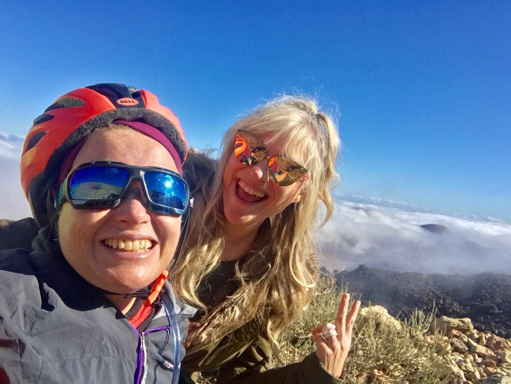 Una leonesa en el Teide