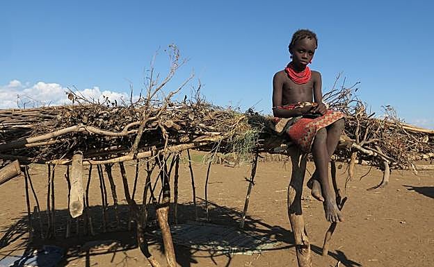 Imagen de una joven etíope.