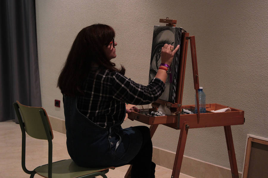 Performance contra la violencia de género