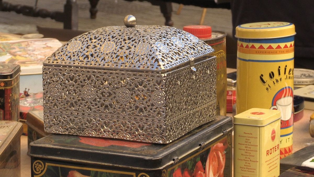 Un mercado para los amantes de las antigüedades