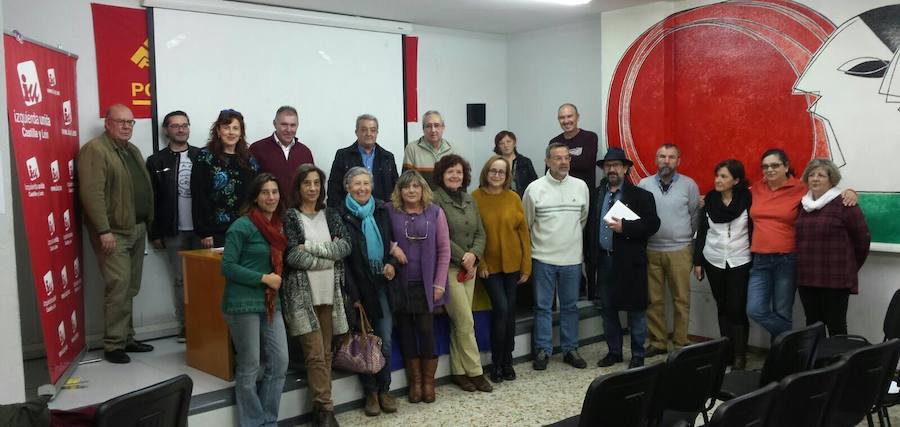 Miembros de IU León