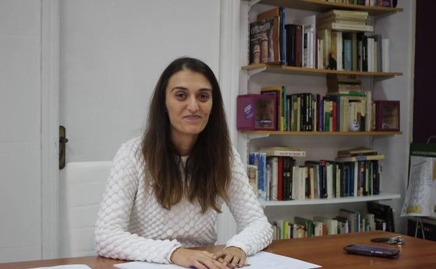 María Hernández, secretaria de Podemos de feminismo