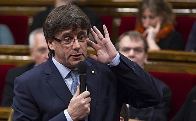 El expresidente de la Generalitat, Carles Puigdemont.
