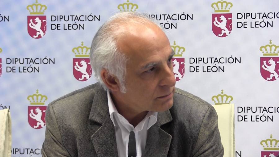 Miguel Ángel del Egido en una imagen en la Diputación.