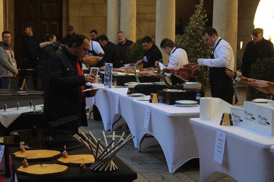 Imágenes del Concurso Nacional de Cortadores de Jamón