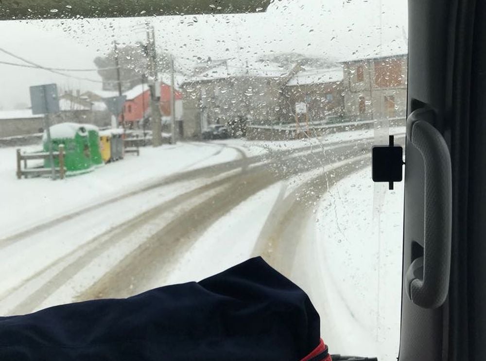 La provincia entra en alerta naranja por nevadas en las próximas 48 horas | La cota de nieve desciende hasta los 700 metros | La zona norte será la más afectada por la adversa climatología