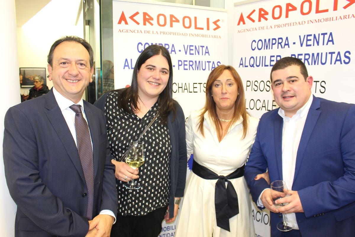 Inauguración de las nuevas instalaciones de la inmobiliaria Acrópolis