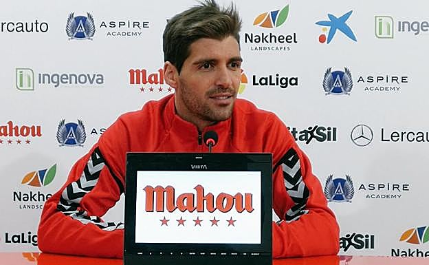 Iván González, en sala de prensa.