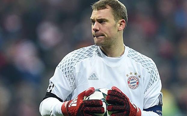 Manuel Neuer, en un partido con el Bayern. 