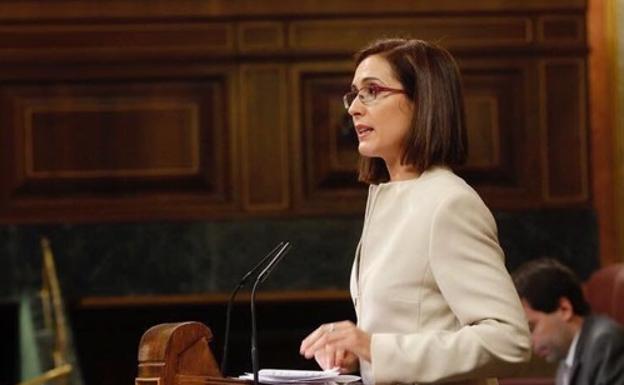 Aurora Flórez, en el Congreso.