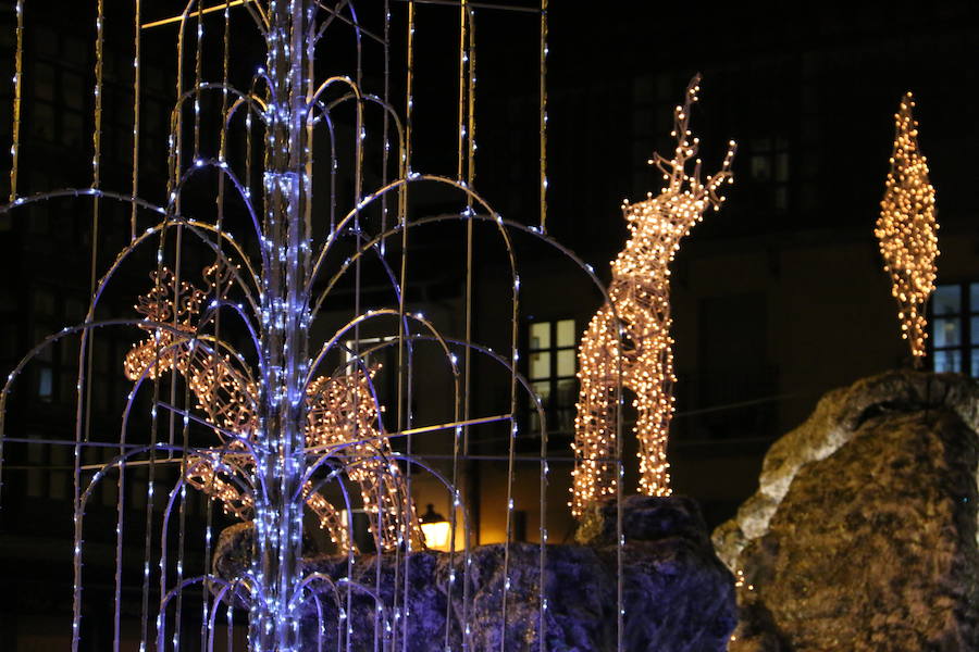 La gran cascada luminosa vuelve a San Marcelo