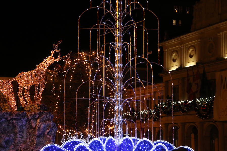 La gran cascada luminosa vuelve a San Marcelo