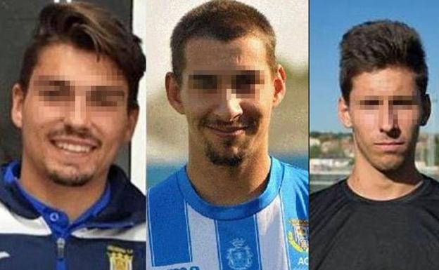 Imagen de los tres jugadores.