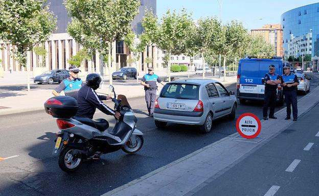 Control de alcohol y drogas en León.