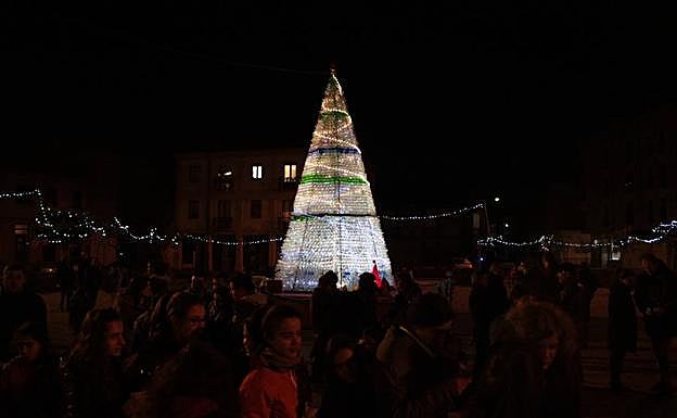 Árbol 'sostenible' de Veguellina.