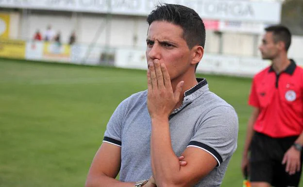 Pablo Huerga, durante un partido.