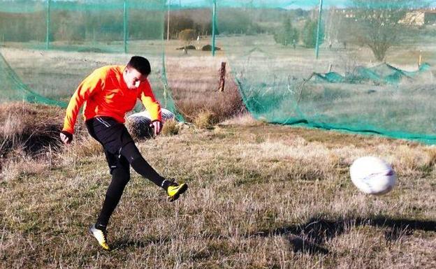 Óscar Muñiz, durante la disputa del torneo