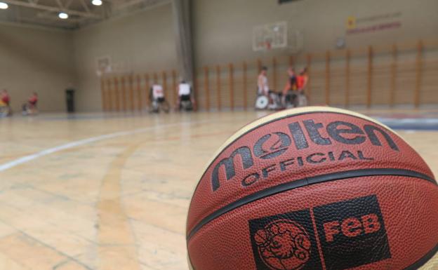 Galería. Uno de los momentos del entrenamiento.