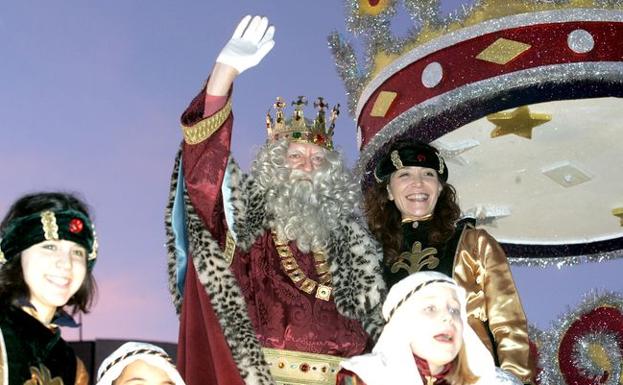 Imagen de Melchor por las calles de León.