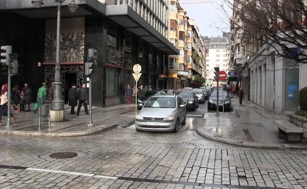 Vista de la confluencia entre Ordoño II y Alfonso V. 