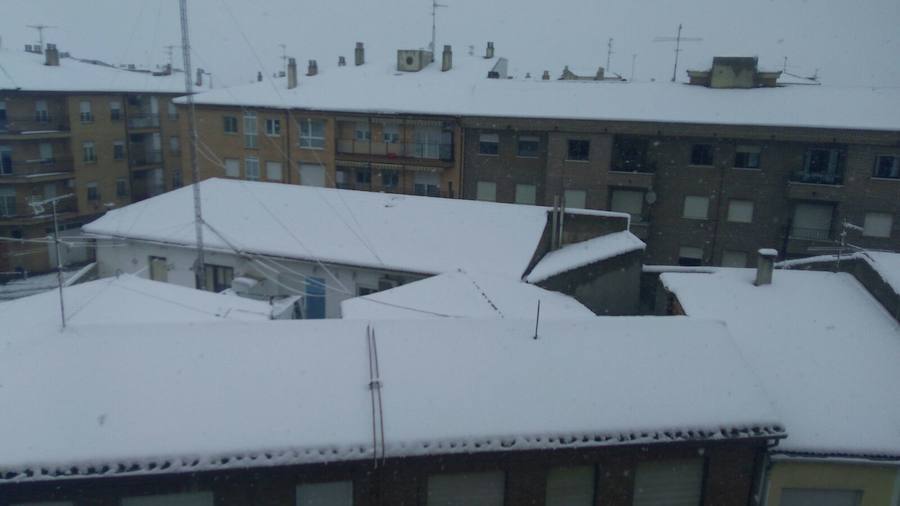 Nieve en Salamanca