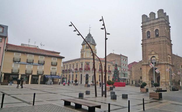 Plaza Mayor de La Bañeza.