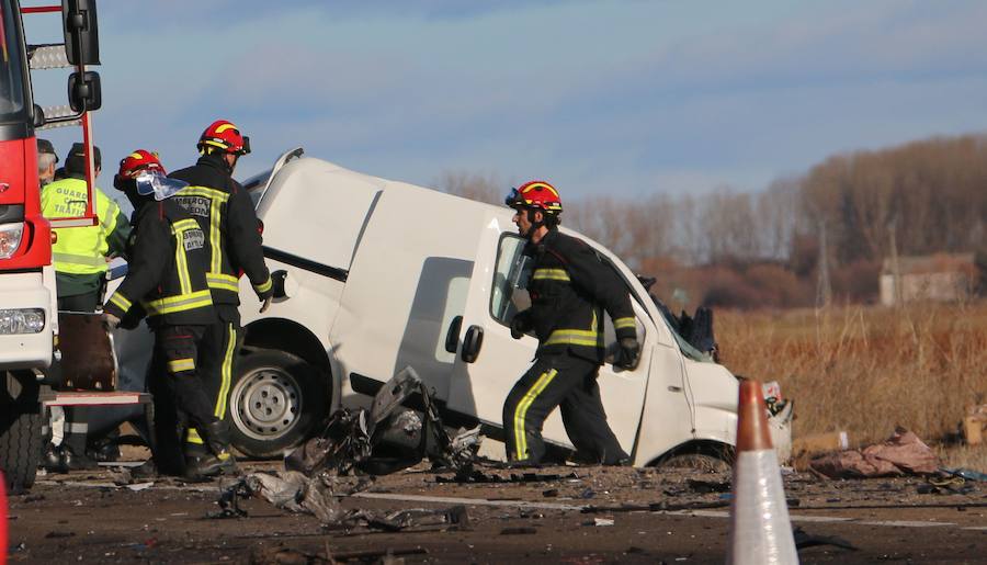 Accidente mortal en la N-120