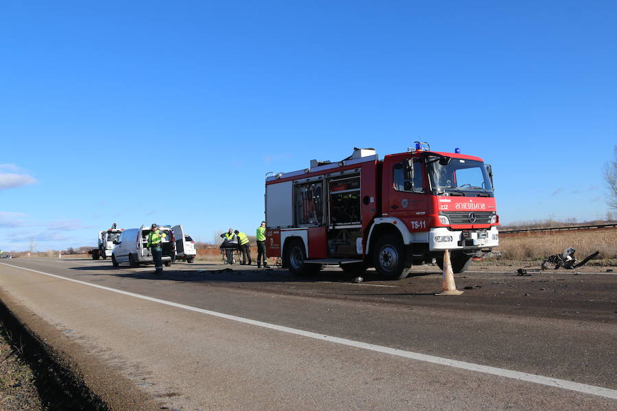 Accidente mortal en la N-120